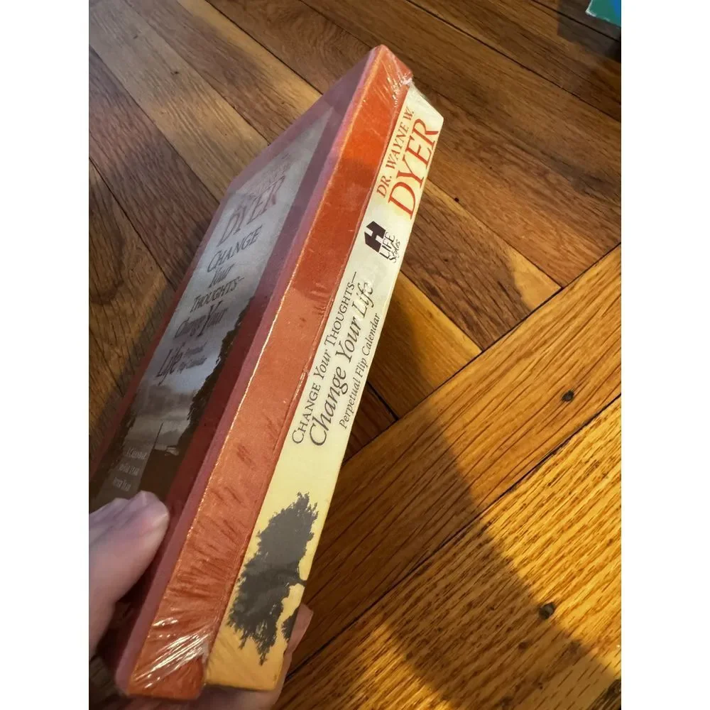 Change Your Thoughts Change Your Life Perpetual Flip Calendar Dr. Wayne Dyer NEW